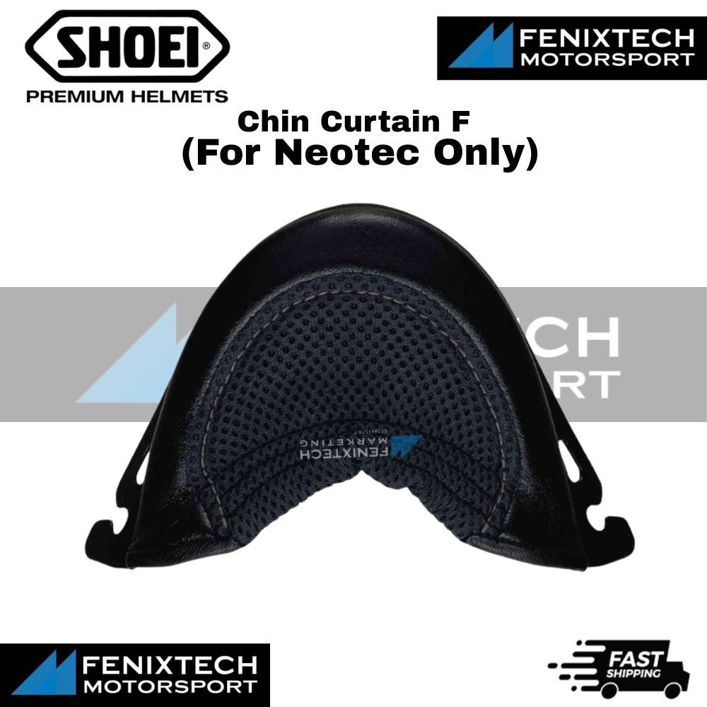 SHOEI Chin Curtain F ( For Neotec Only ) Motorcycle Helmet Padding 100% Original