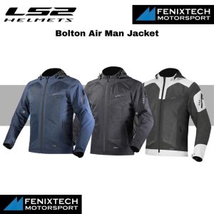 LS2 Bolton Air Man Motorcycle Jacket Waterproof urban jacket 100% Original