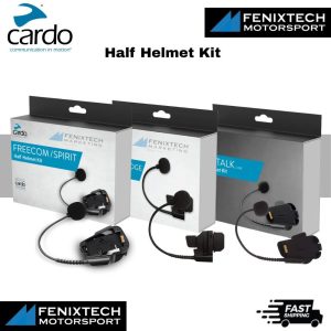 CARDO Half Helmet Kit for Packtalk Edge /Freecom Spirit /Packtalk Line 100% Original