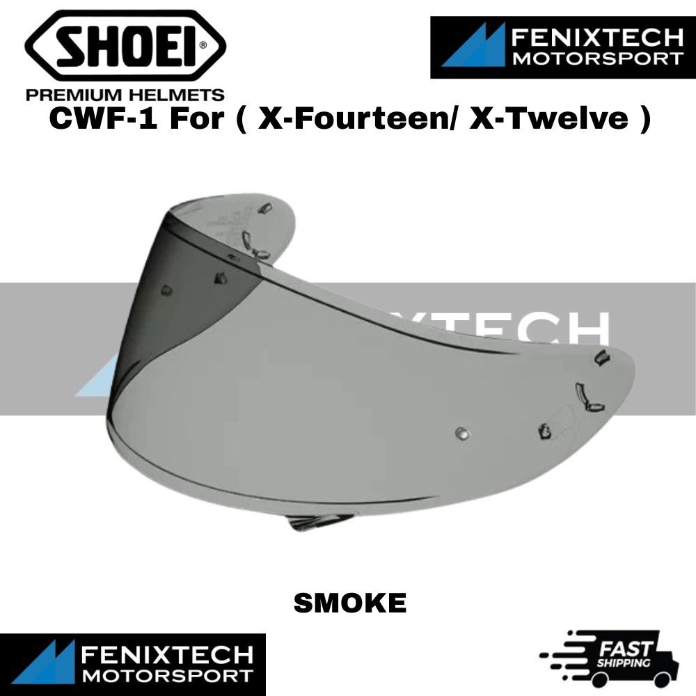 SHOEI Visor CWF-1 Anti-Fog Lens Motorcycle Full Face Helmet Visor for X-Fourteen 100% Original - Image 2