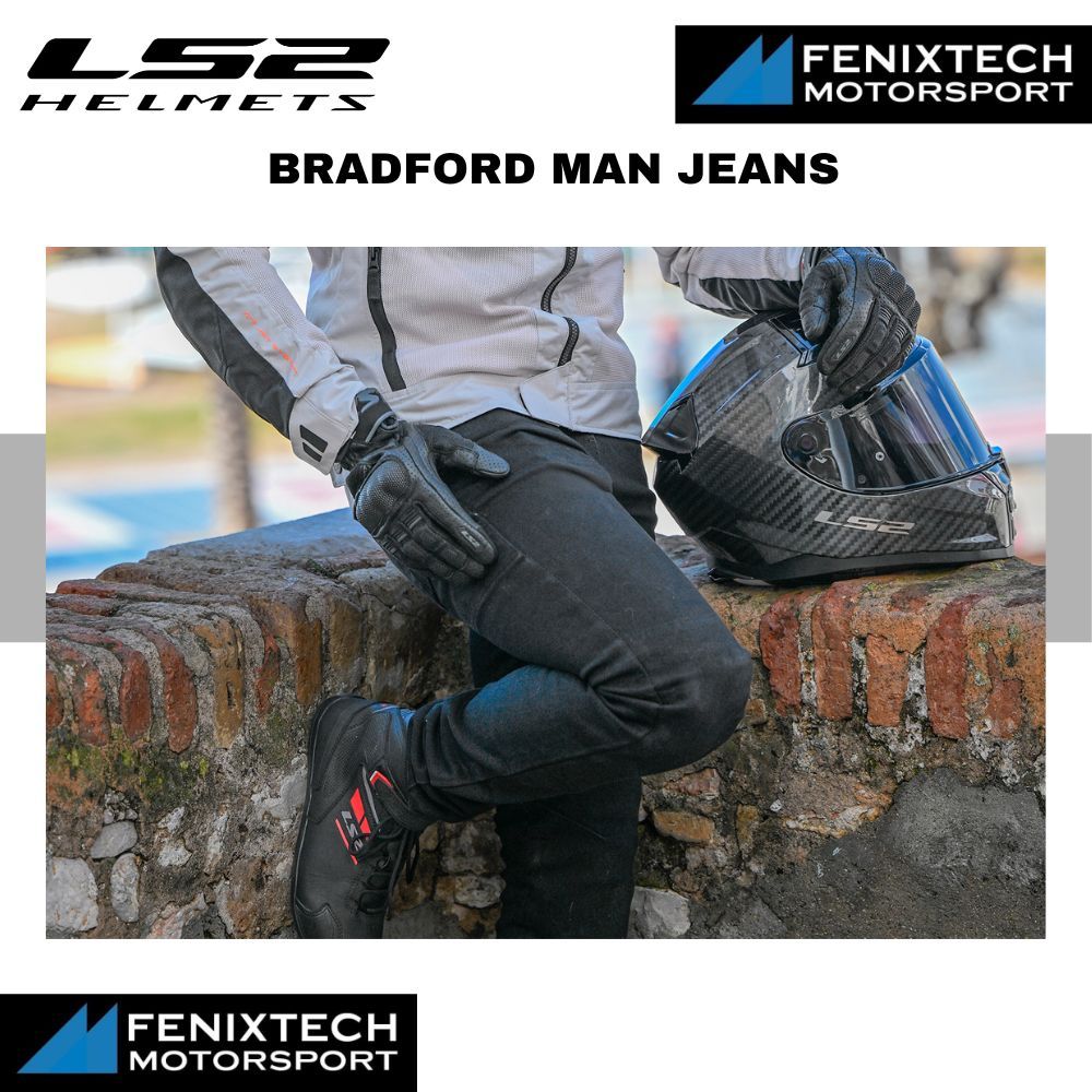 LS2 Bradford Man Jeans Motorcycle Stylish Slim Cut Jeans 100% Original - Image 3