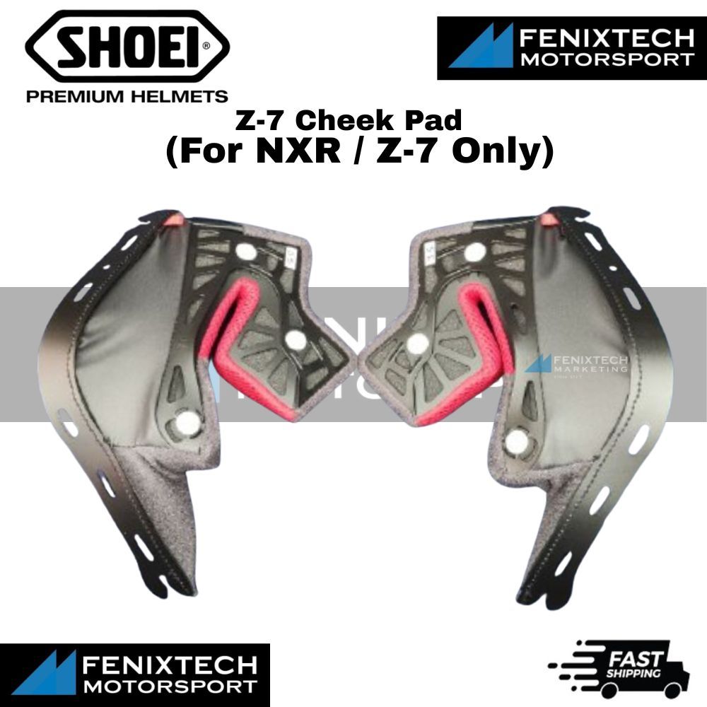 SHOEI Z-7 Cheek Pad ( For NXR / Z-7 Only ) Motorcycle Helmet Padding 100% Original - Image 2