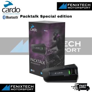CARDO Packtalk Special Edition Motorcycle Bluetooth Intercom Headset 100% Original